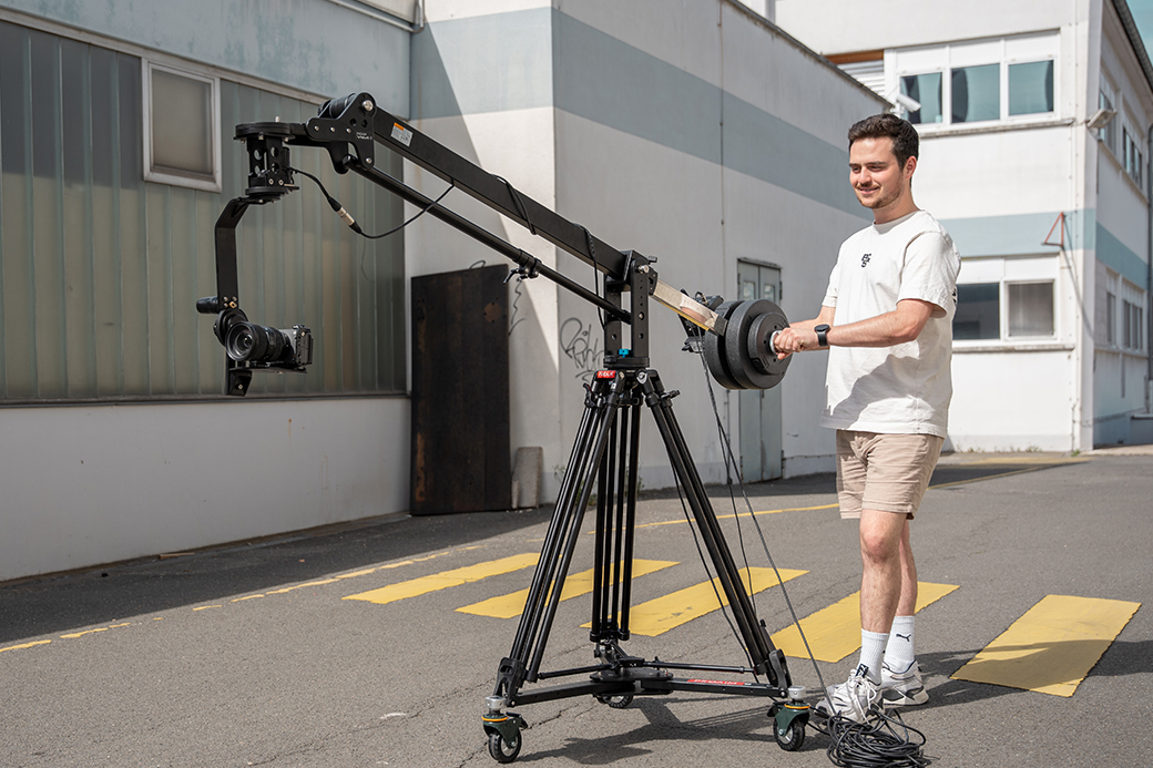 Proaim 100mm Camera Tripod Stand with Aluminum Spreader | Payload - 120kg/265lb