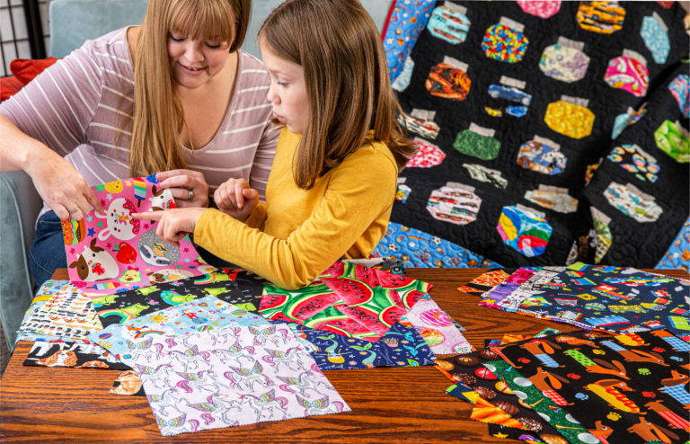 I Spy Jar Quilt summer quilting project