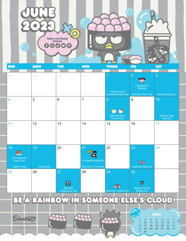 Sanrio Friend of the Month