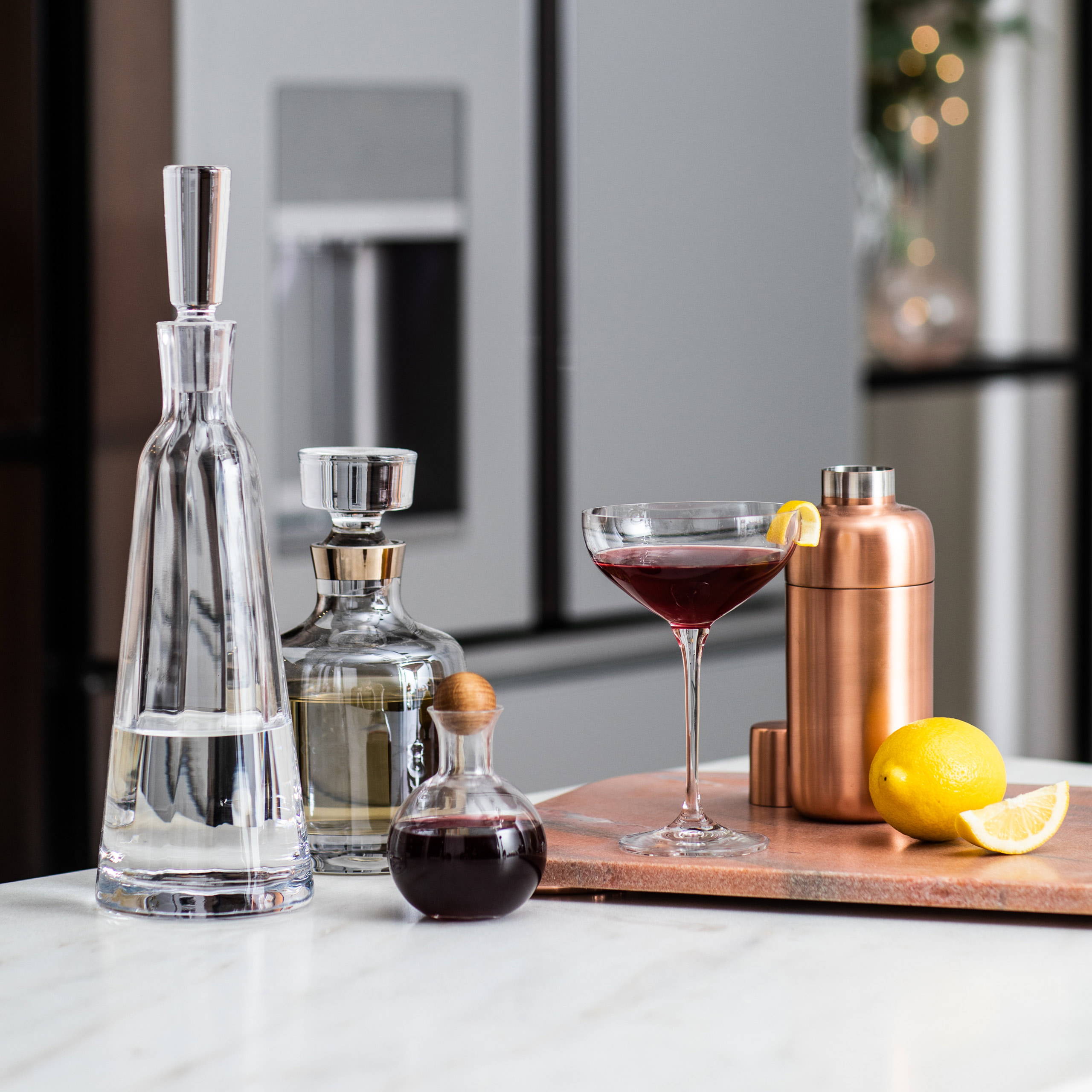 Pomegranate La Boheme cocktail