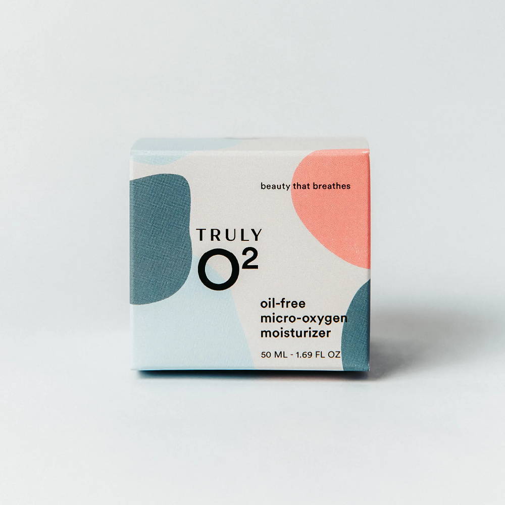 Truly O2 oil-free micro-oxygen moisturizer box
