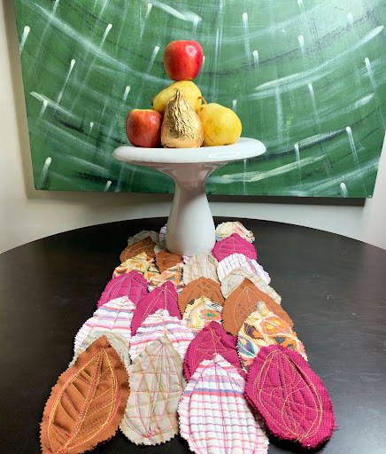 DIY Autumn Leaf Table Runner