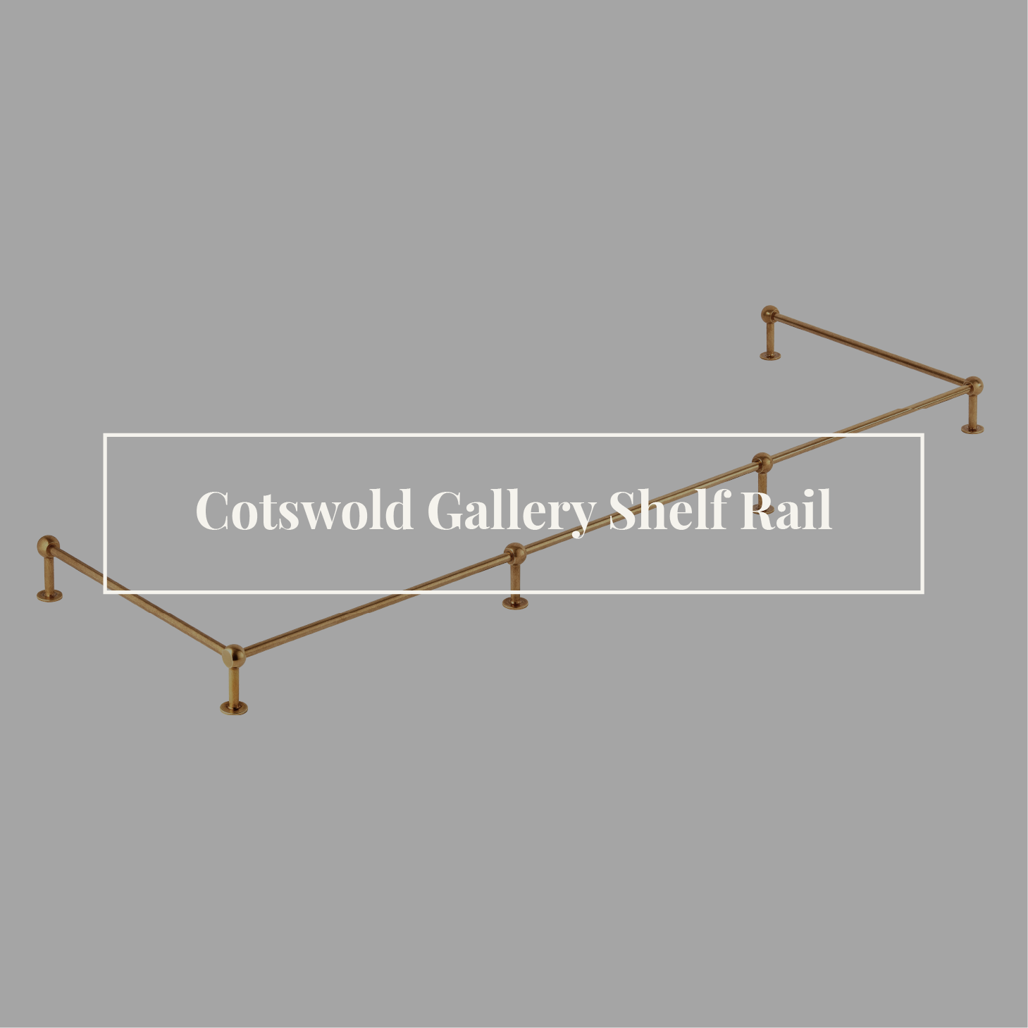 Cotswold Gallery Shelf Rail
