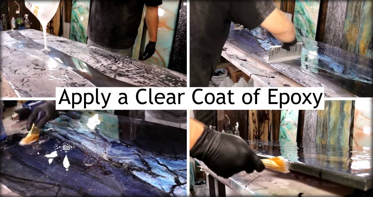 Apply a Clear Coat of Epoxy