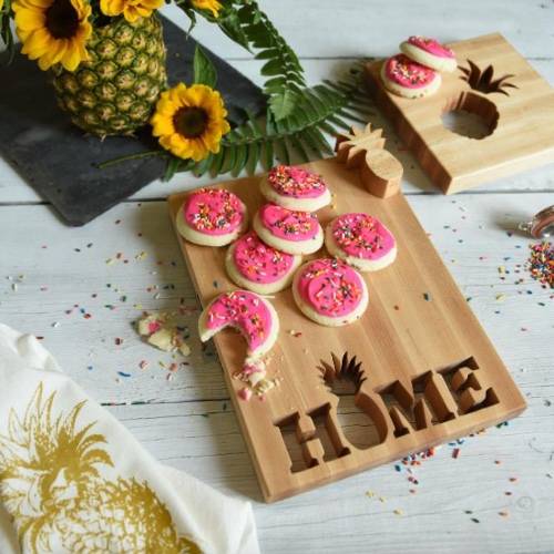 Pineapple Cutting Board: Home