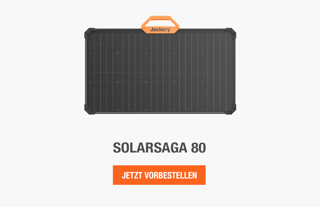 Jackery SolarSaga 80 Solarpanel 