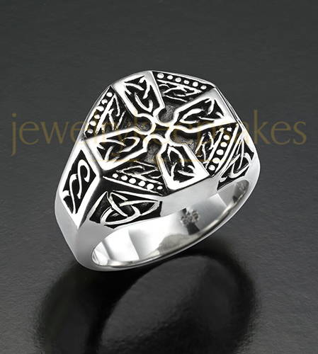 Men's Silver Nobility Cremation Ring