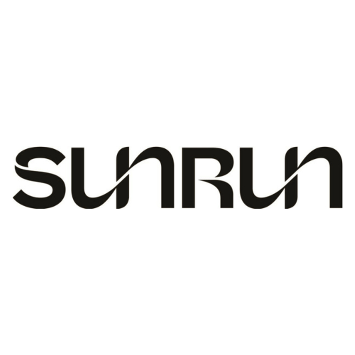 Logo of Sunrun, a residential solar energy company.