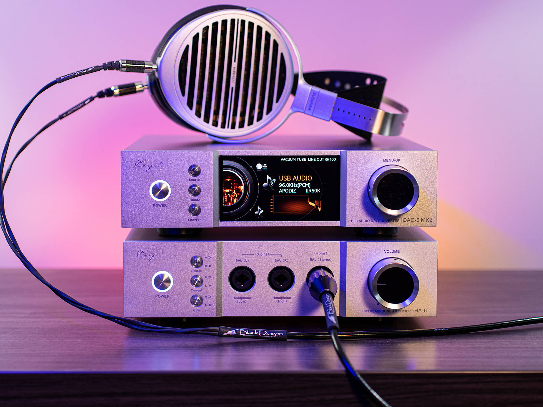 Cayin DAC and CD player