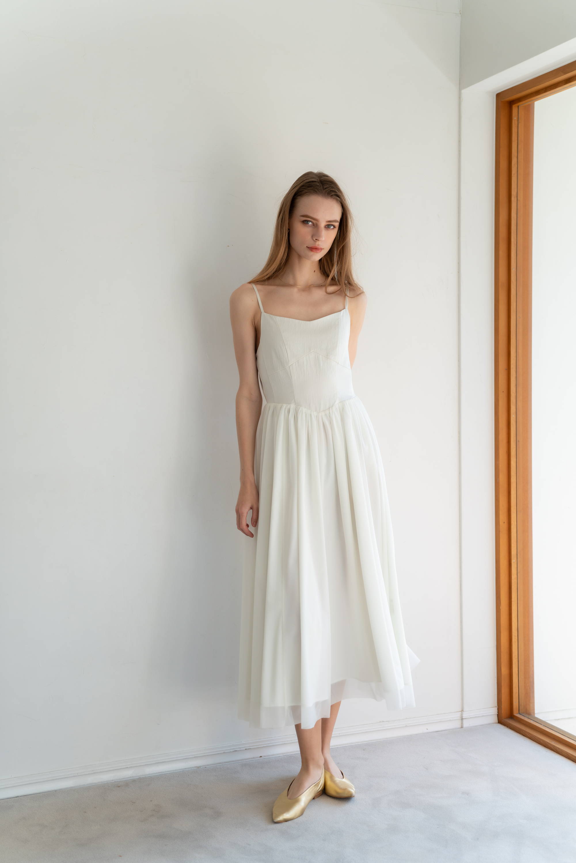 CORSET SILHOUETTE CAMISOLE DRESS – LIBJOIE