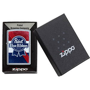 Pabst Blue Ribbon Windproof Lighter | Zippo USA
