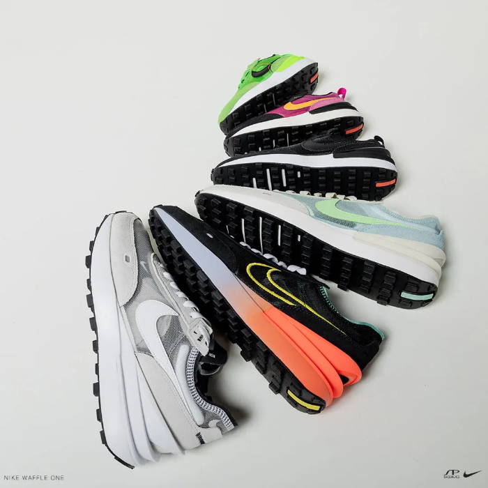 nike waffle one collection in spiral