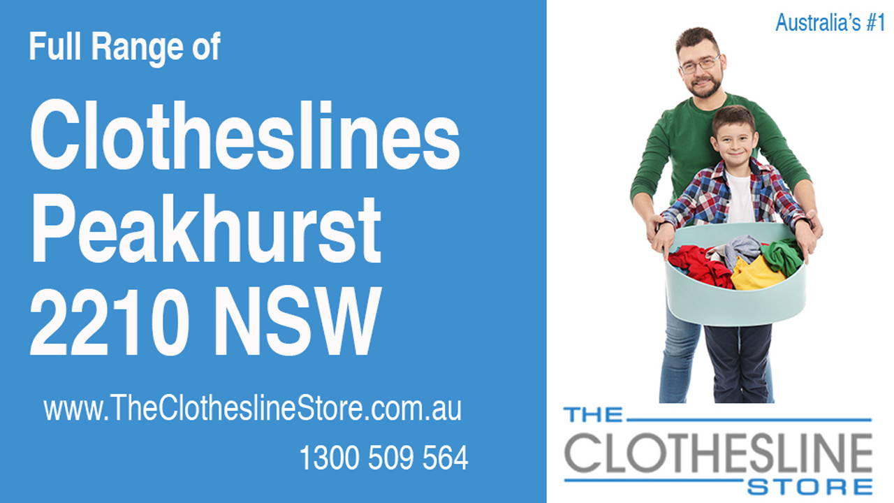 Clotheslines Peakhurst 2210 NSW