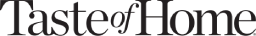 Taste of Home logo in stylized text.