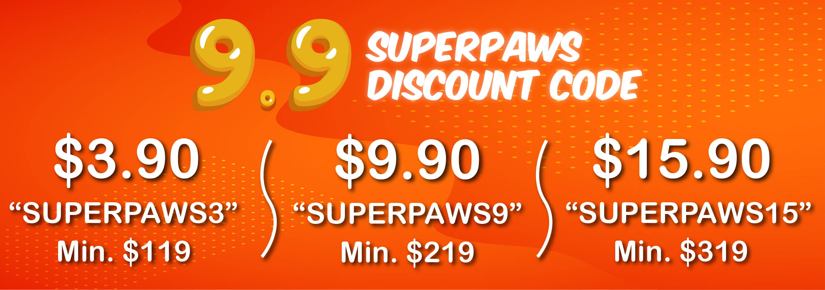 9.9 Superpaws sales 2020 online pet shop pawpy kisses singapore.