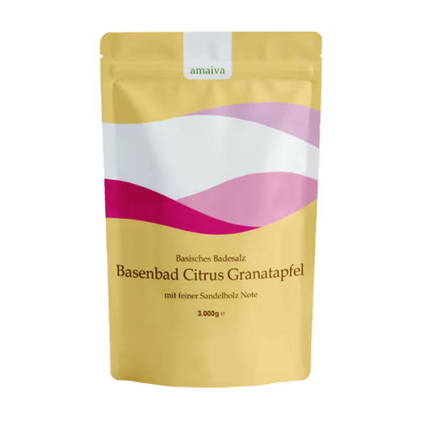 Beutel Basenbad Citrus Granatapfel