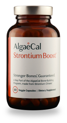 A bottle of Strontium Boost