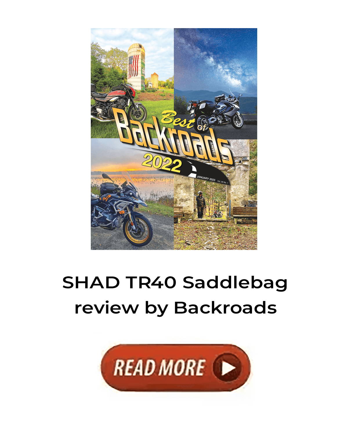 SHAD TR40 Saddlebags Review by Backroads