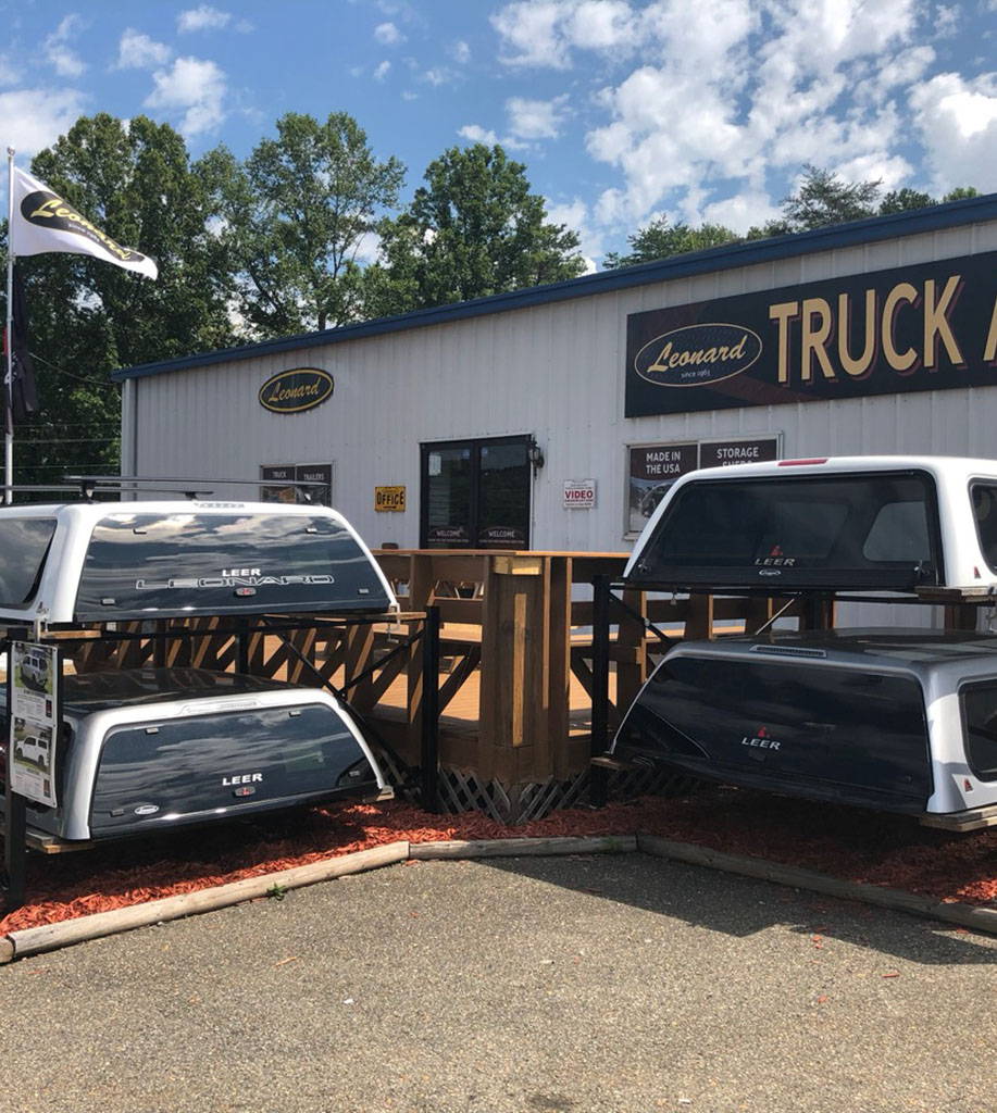 Leonard Buildings & Truck Accessories, Mount Airy, NC store front