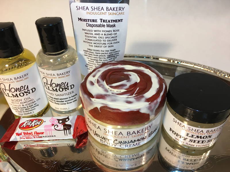 Sweet-scented handmade body products from the Bakery Box.