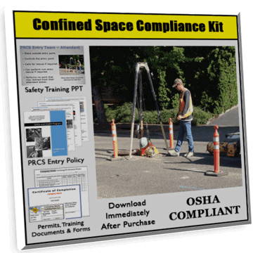 Confined Space Safety Training Compliance Kit