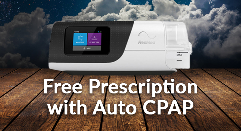 Free CPAP Prescription Refill with New Auto CPAP – Easy Breathe