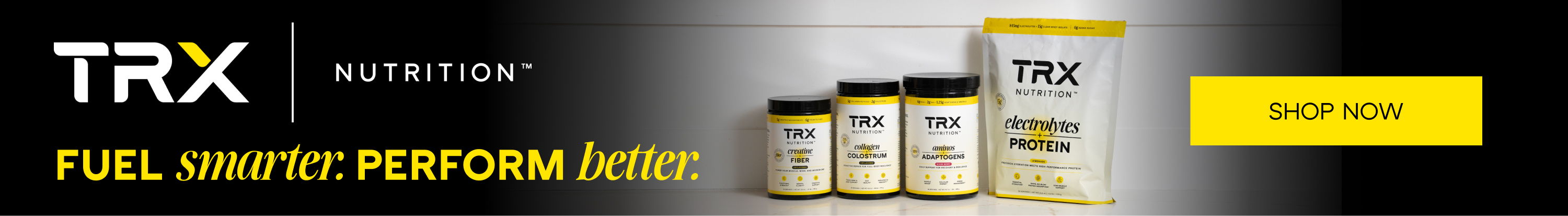 TRX Nutrition – Fuel smarter. Perform better. 