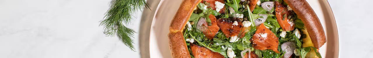Savory Dutch Baby with Smoked Salmon