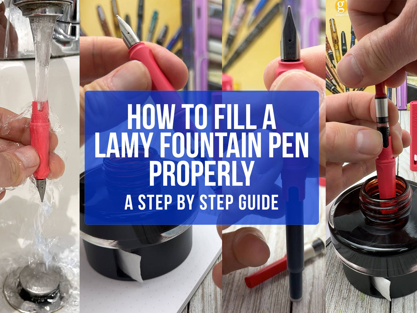 How to Fill a LAMY Fountain Pen Properly (Step-by-Step Guide