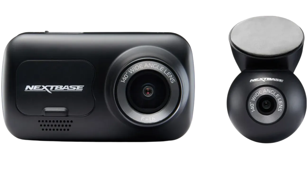 Nextbase 422GW Dash Cam Front and Rear Camera- Full 1440p/30fps Quad HD in Car Camera- WiFi Bluetooth GPS- Alexa Built-in- Night Vision- Intelligent 322GW