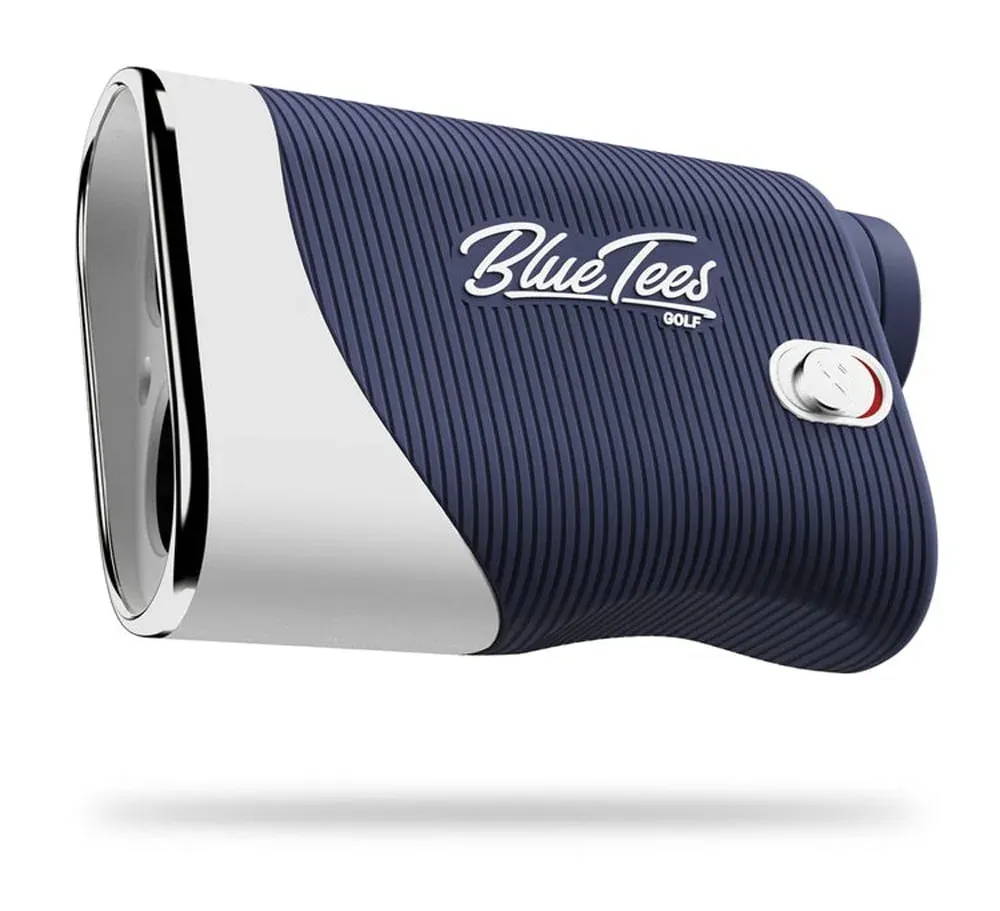 The Blue Tees Series 3 Max golf laser rangefinder with slope in navy color