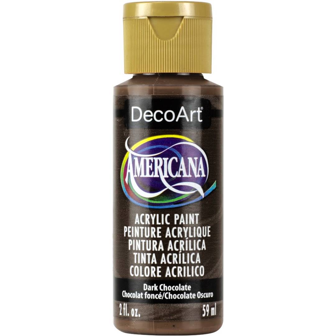 Dark Chocolate Americana Acrylics DAO65-3 2 ounce bottle