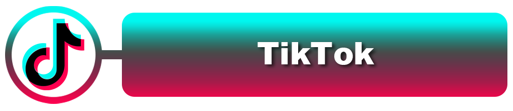 TikTok Social Media Icon Button