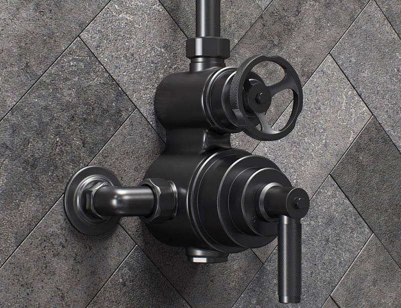 Assisi - Exposed Dual Control Thermostatic Valve