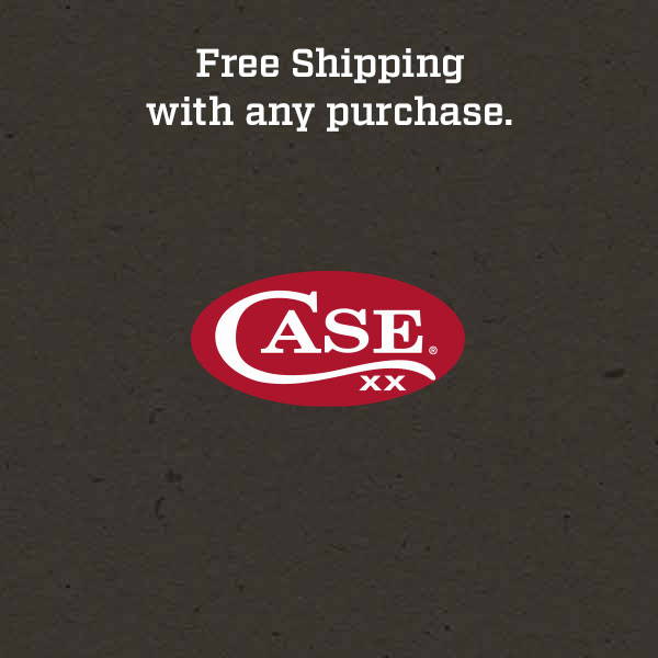 Free Shipping with any purchase.