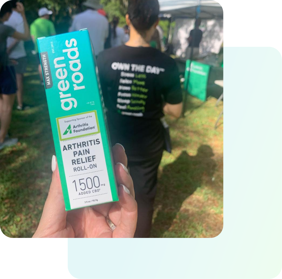 green roads arthritis pain relief roll on