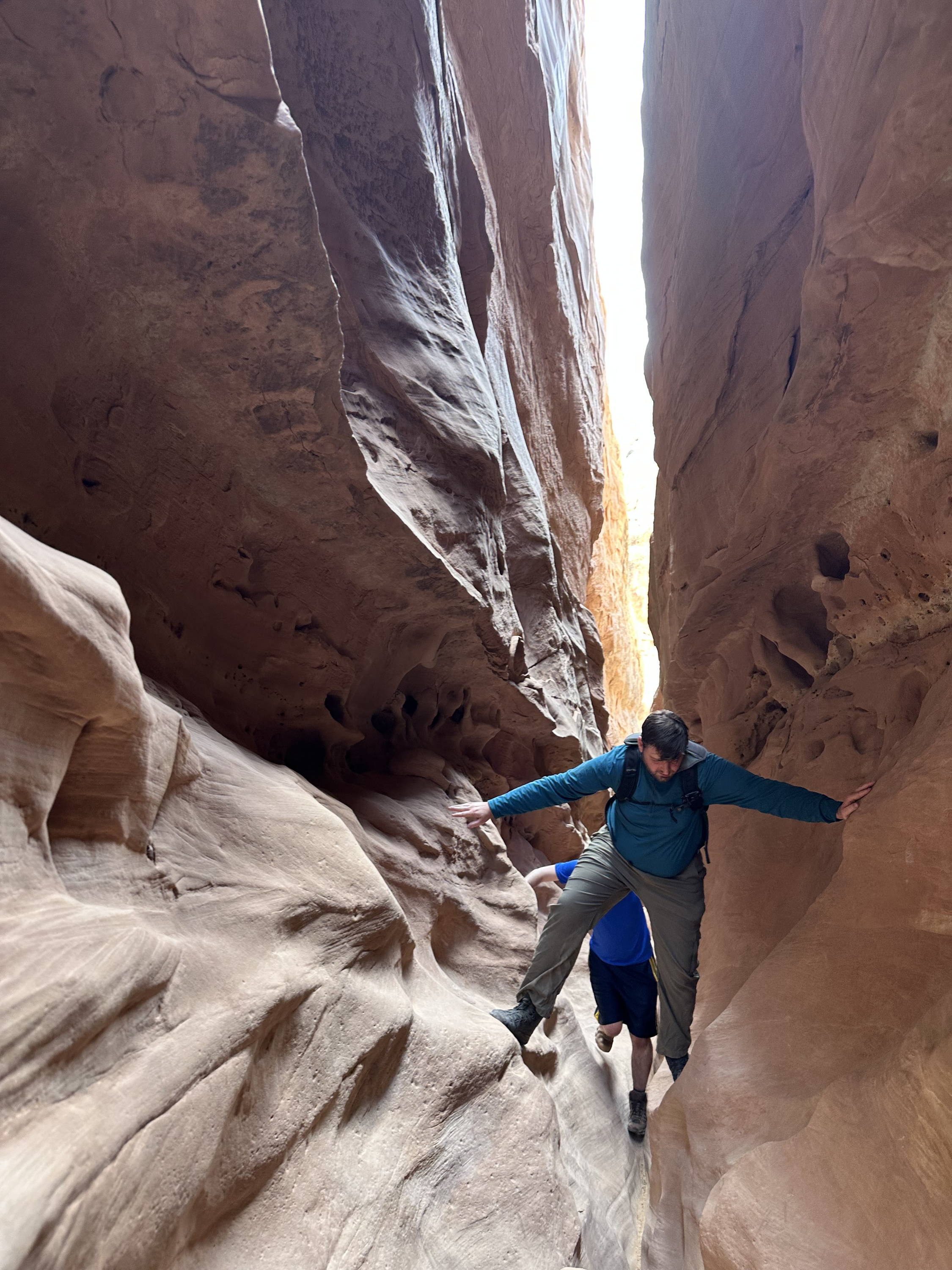 The famous Little Wild Horse Canyon trail 