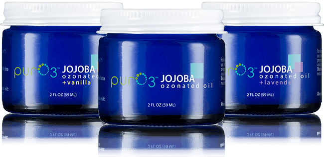 Ozonated Jojoba Oil Combo
