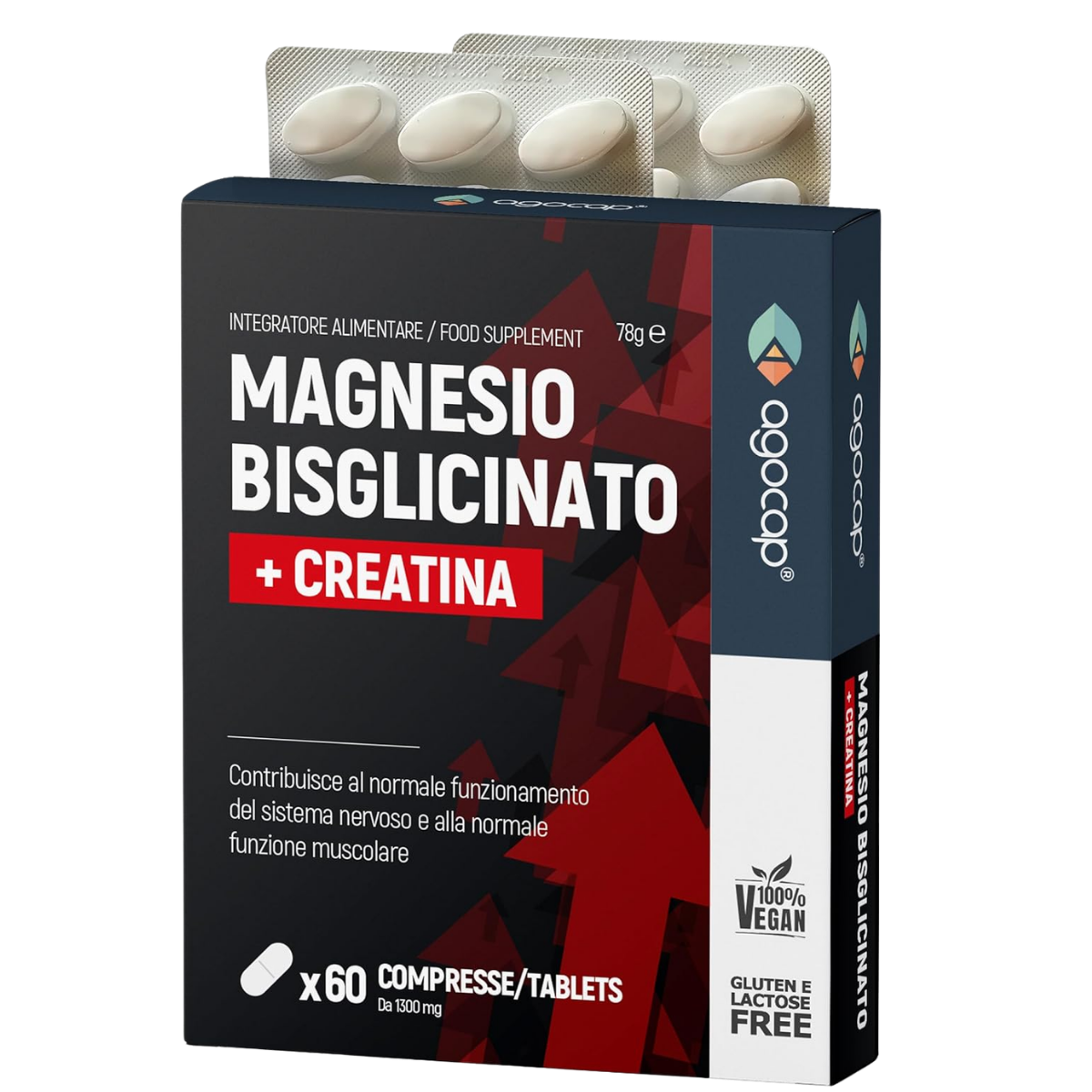 Magnesio Bisglicinato + Creatina Agocap