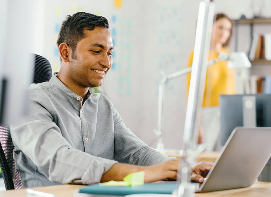 man-working-on-a-laptop-computer