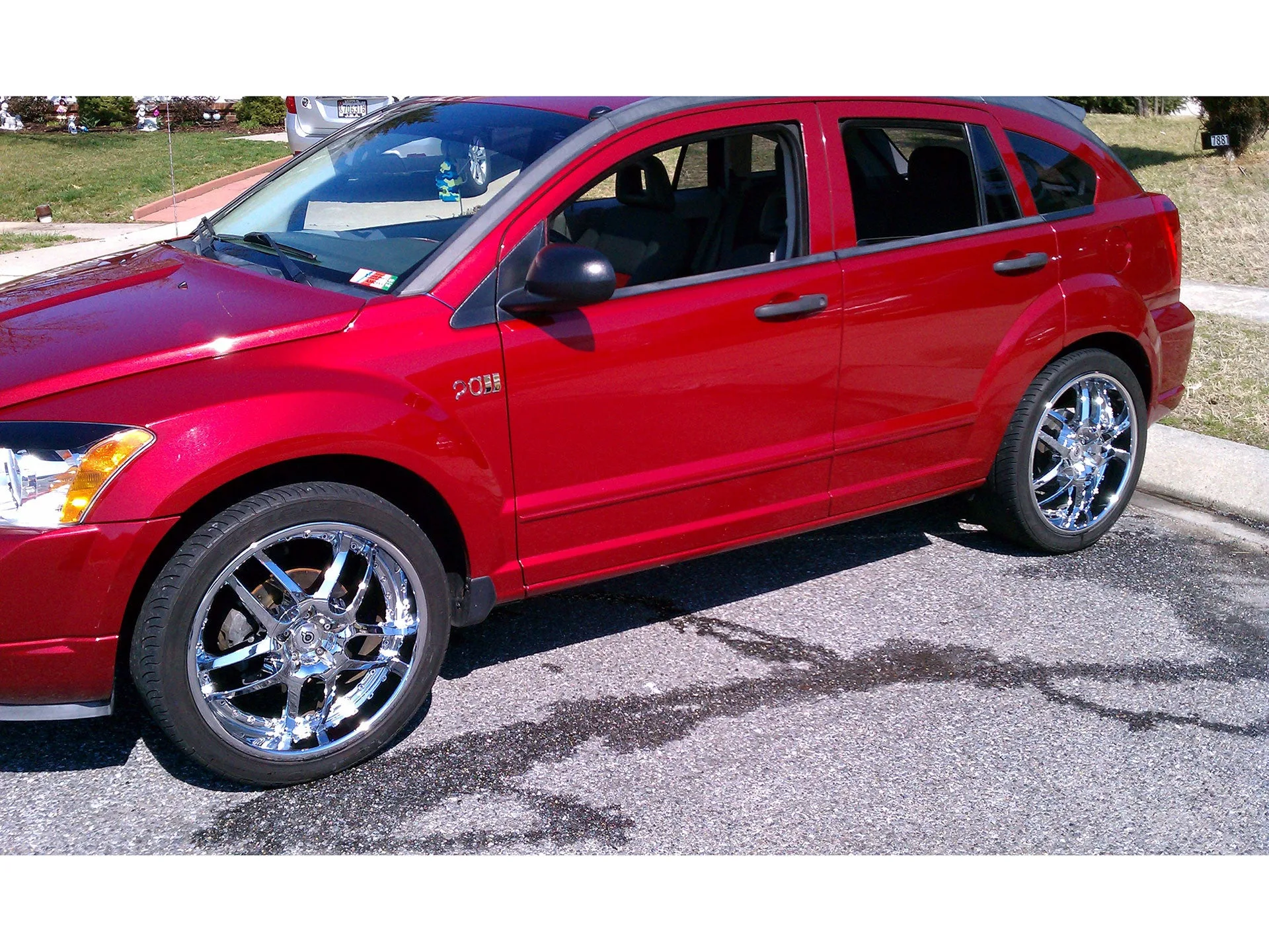 Gallery Don's 2007 Dodge Caliber with Shocker XL Train Horn install overview photo 1