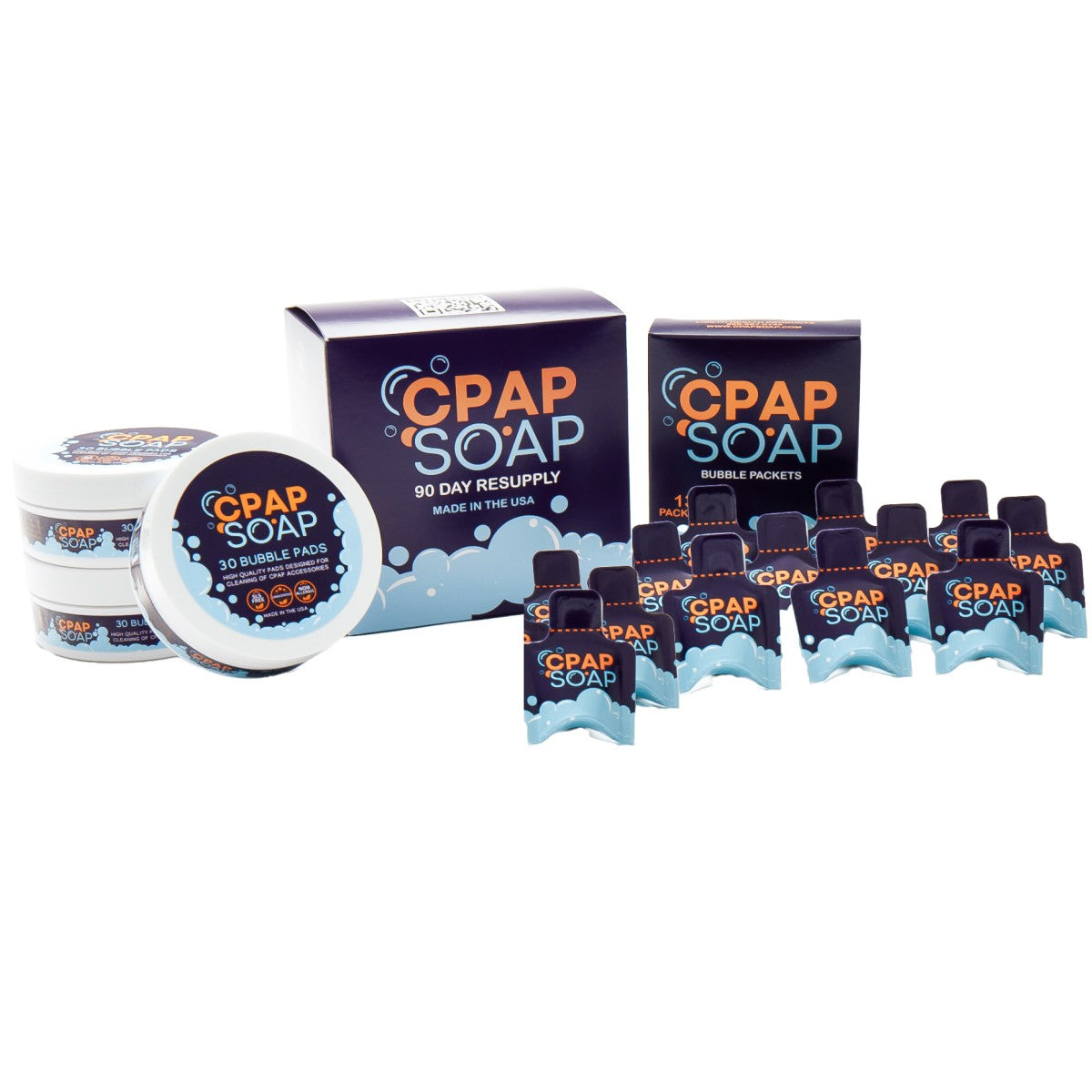 Stock Image of CPAP Soap Cleaning Kit - 90 Day Supply