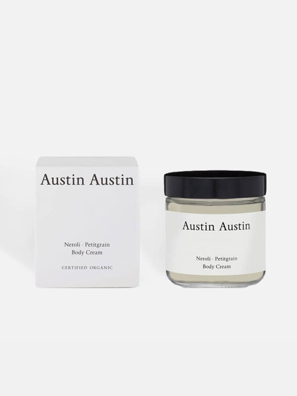 Austin Austin Neroli & Petitgrain Body Cream.