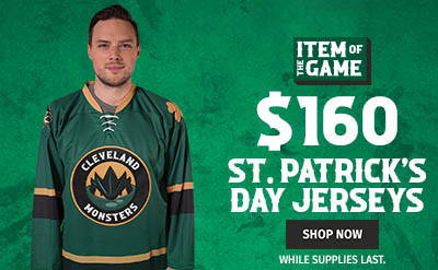 Show off your black and blue pride in this Green St. Patrick's Day Jersey!