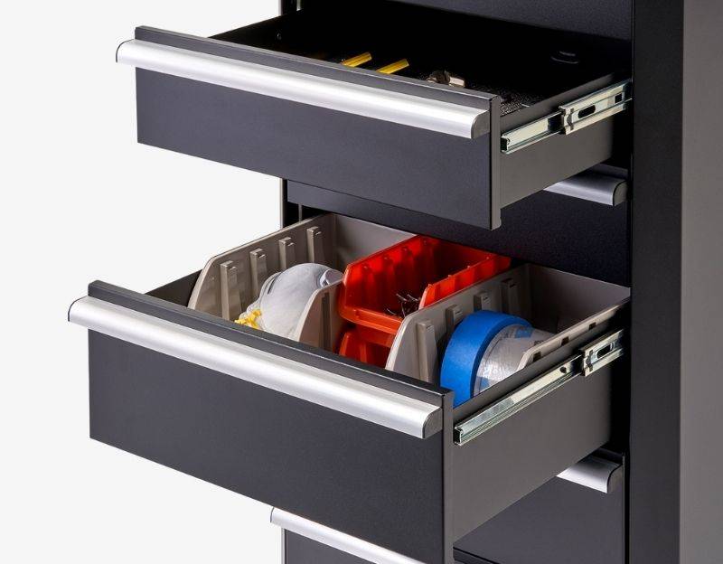 cabinet drawer for small tools