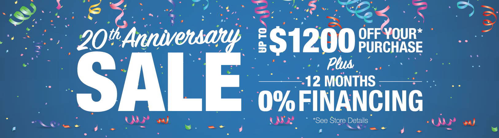 Top Fitness 20th Anniversary Sale