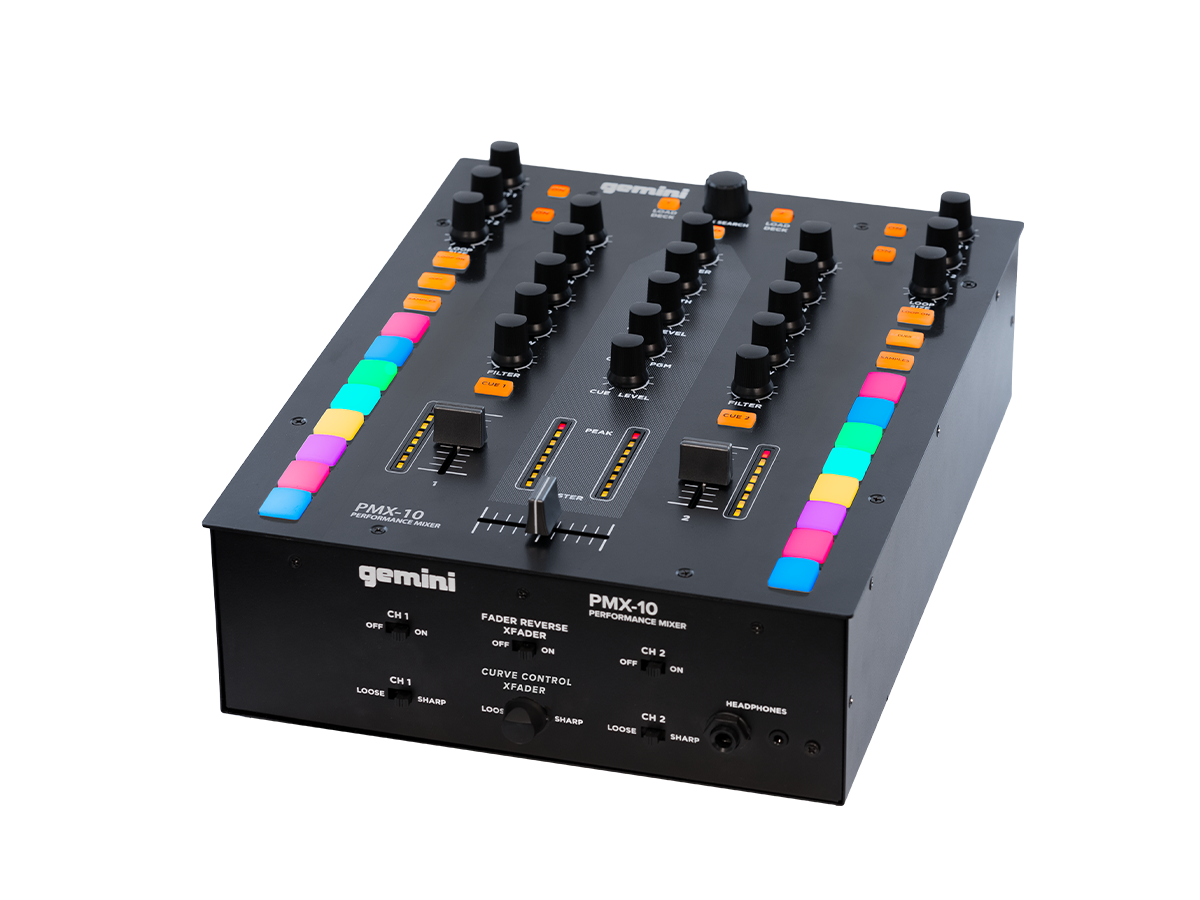 PMX-10: 2-CHANNEL MIXER AND DJ CONTROLLER