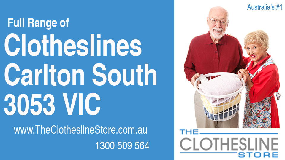 New Clotheslines in Carlton South Victoria 3053