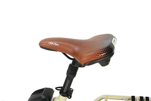 suspension seat post for comfortable commuter ebike