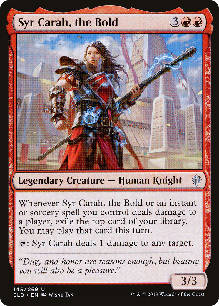 Syr Carrah, the Bold
